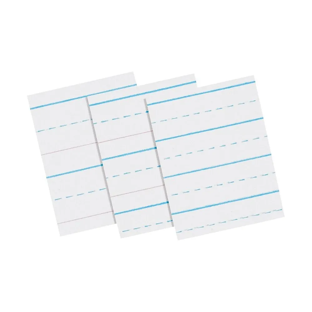 Classroom Paper*Pacon Newsprint Storybook 11" x 8-1/2", 5/8" Ruled Long Way, White, 500 Sheets/Pack (PAC2691)