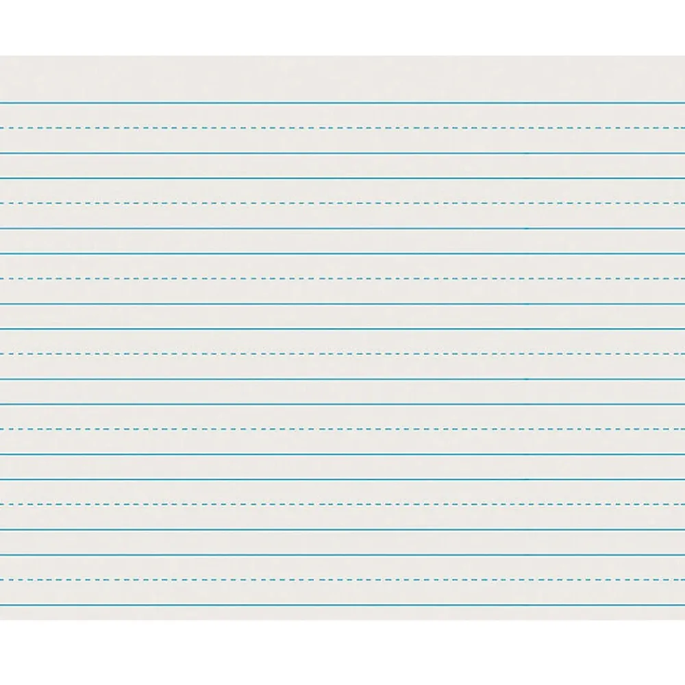 Classroom Paper*Pacon ® Skip-A-Line Ruled Newsprint, ¾” Ruled, 11” x 8 ½”, 500 Sheets