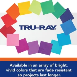 Construction Paper*Pacon Tru-Ray 9" x 12" Construction Paper, Magenta, 50 Sheets/Pack (PAC103000)