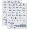 Easel Paper Pads*Pacon Unruled Cursive Cover Chart Tablet Easel Pad, 24" x 32", White, 25 Sheets/Pad, Pack of 2 (PAC74510-2)