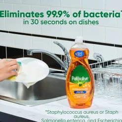 Ultra Antibacterial Liquid Dish Soap, Orange, 32.5 oz. (US04274A)<Palmolive Discount