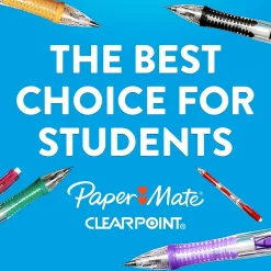 Pencils|Paper Mate Clearpoint Mechanical Pencil, 0.7mm, #2 Hard Lead, 4/Pack (2087147/1902636)