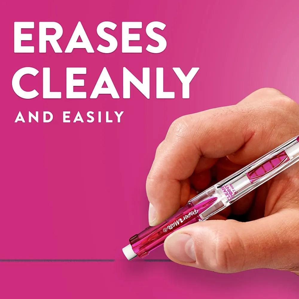 Pencils|Paper Mate Clearpoint Mechanical Pencil, 0.9mm, #2 Medium Lead, 2/Pack (1759214)