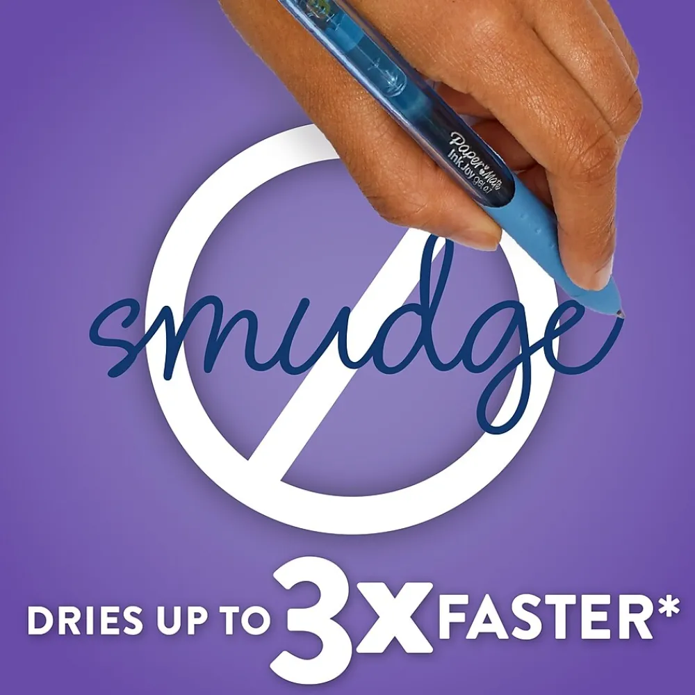 Pens|Paper Mate InkJoy Retractable Gel Pens, Fine Point, Assorted Ink, 14/Pack (1988991)