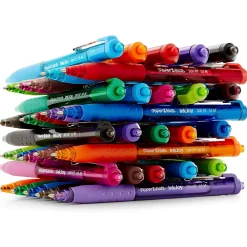 Pens|Paper Mate InkJoy 300RT Retractable Ballpoint Pen, Medium Point, Black Ink, 8/Pack (1781565/1945920)