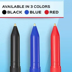 Pens|Paper Mate Write Bros. Ballpoint Pen, Medium Point, Blue Ink, Dozen (3311131)
