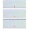 Security & Carbon*Paris DocuGard 8.5" x 11" Business Security Check In Middle, 24 lbs., Blue, 500 Sheets/Ream (PRB04539)