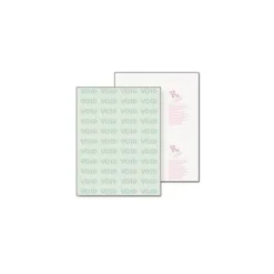 Security & Carbon*Paris DocuGard Standard 8.5" x 11" Security Check On Bottom, 24 lbs., Blue, 500 Sheets/Ream, 2500/Carton (04517P)