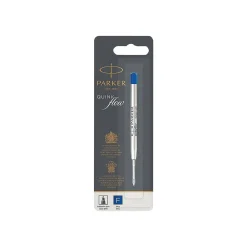 Pens|Parker QUINKFlow Ballpoint Pen Refill, Fine Point, Blue Ink (1950368)