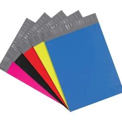 Partners Brand Colored Poly Mailers, 12