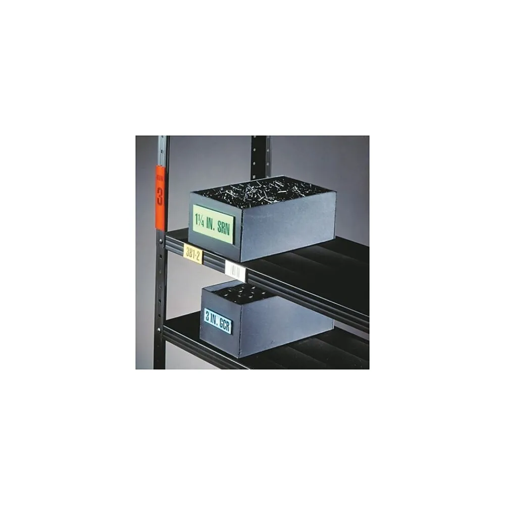 Labels|Partners Brand HOL-DEX® Self-Adhesive Plastic Label Holder, 2" x 6", 12/Case