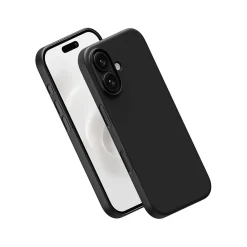 PEEL Magnetic Thin Series MagSafe Phone Case for iPhone 16 Case, Black (I16_STD_MAG_BLK)