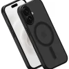 PEEL MagSafe Bumper Phone Case for iPhone 16, Shock Absorbing, Black (I16_STD_BMP_BLK)