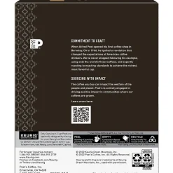 Peet's Coffee Café Domingo Coffee Keurig® K-Cup® Pods, Medium Roast, 22/Box (6543)