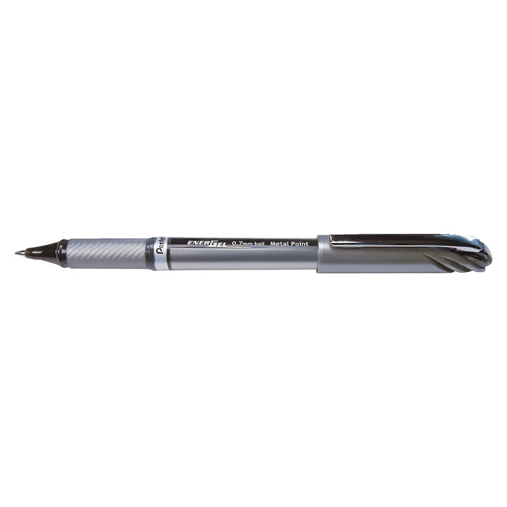 Pens|Pentel EnerGel NV Gel Pens, Medium Point, Ink, Dozen (BL27A) Black
