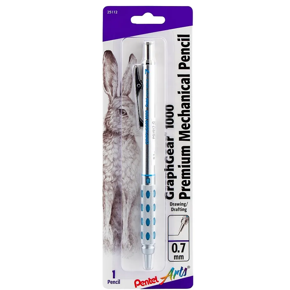 Pencils|Pentel GraphGear 1000 Mechanical Pencil, 0.7mm (PTAPG1017CPABP)