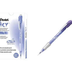 Pencils|Pentel Icy Mechanical Pencil, 0.7mm, #2 Soft Lead, Dozen (AL27TV)