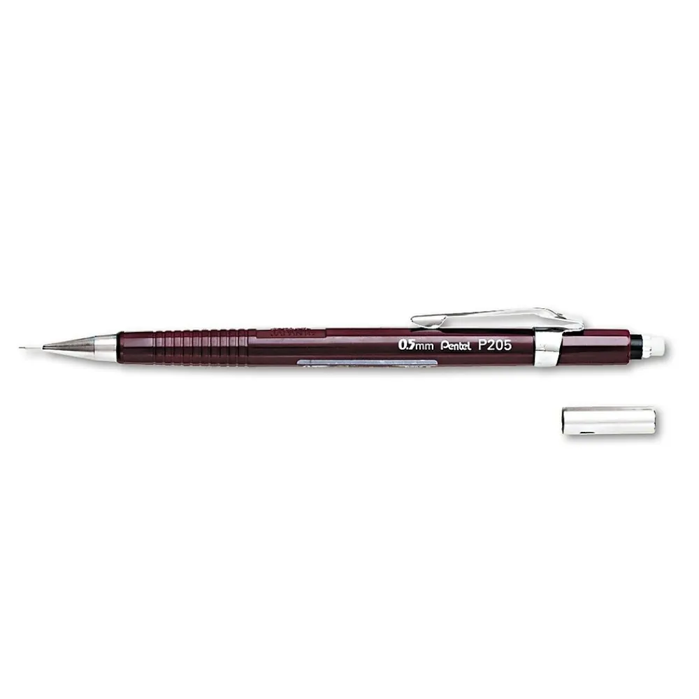 Pencils|Pentel Mechanical Pencil, 0.5mm, #2 Medium Lead (P205B)