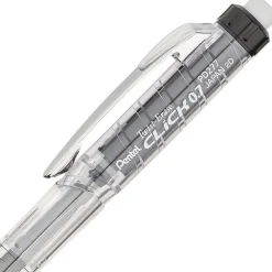 Pencils|Pentel Twist-Erase Click Mechanical Pencil, 0.7mm, #2 Medium Lead (PD277TA)