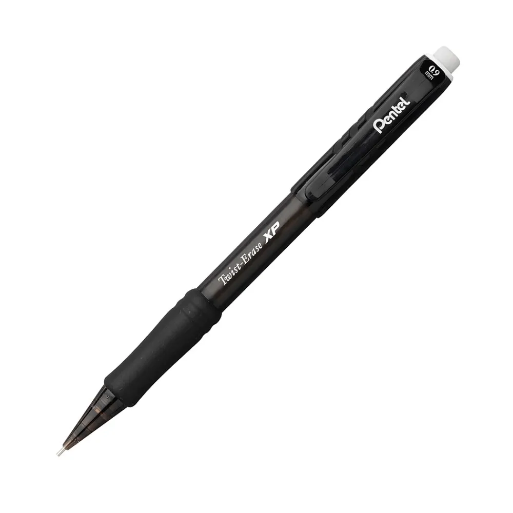 Pencils|Pentel Twist-Erase EXPRESS Mechanical Pencil, 0.9mm, #2 Medium Lead, Dozen (QE419A)