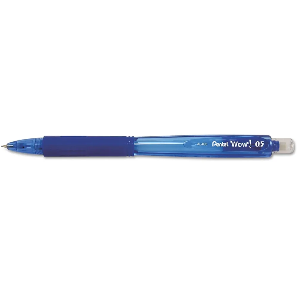Pencils|Pentel Wow! Mechanical Pencil, 0.5mm, #2 Medium Lead, Dozen (AL405C)
