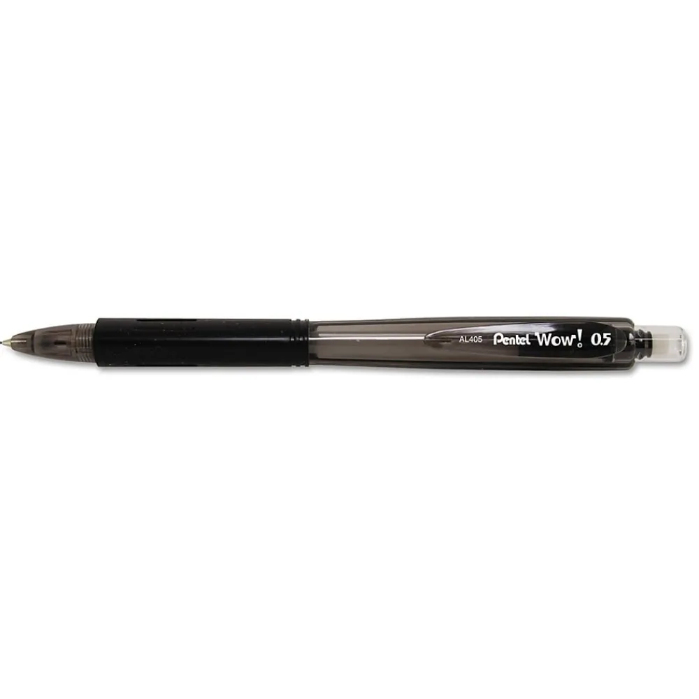 Pencils|Pentel Wow! Mechanical Pencil, 0.5mm, #2 Medium Lead, Dozen (AL405A)