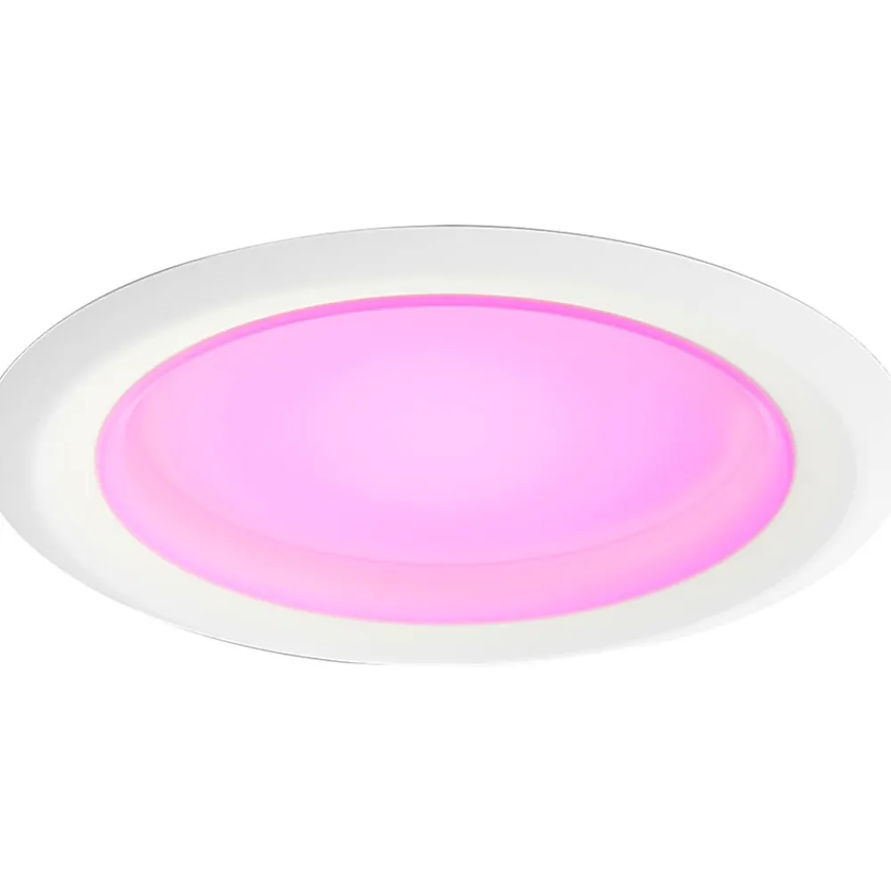 Philips Hue 62W Equivalent E26 LED Smart Downlight, White And Color Ambiance, 4/Pack (578674)