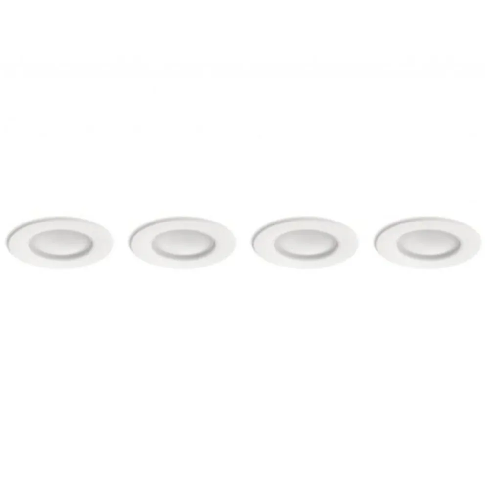 Philips Hue 62W Equivalent E26 LED Smart Downlight, White And Color Ambiance, 4/Pack (578674)