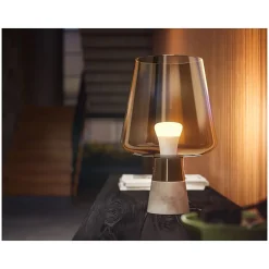 Philips Hue 60W Equivalent A19 LED Smart Bulb, Soft Warm White, 2/Pack (476951)
