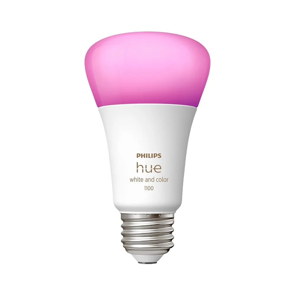 Philips Hue White Light Bulb, A21 16 Million Colors 10.5W E26 (563254)