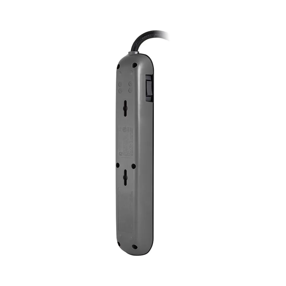 Philips 6-Outlet Surge Protector, 10', Black (SPP6110BC/37)