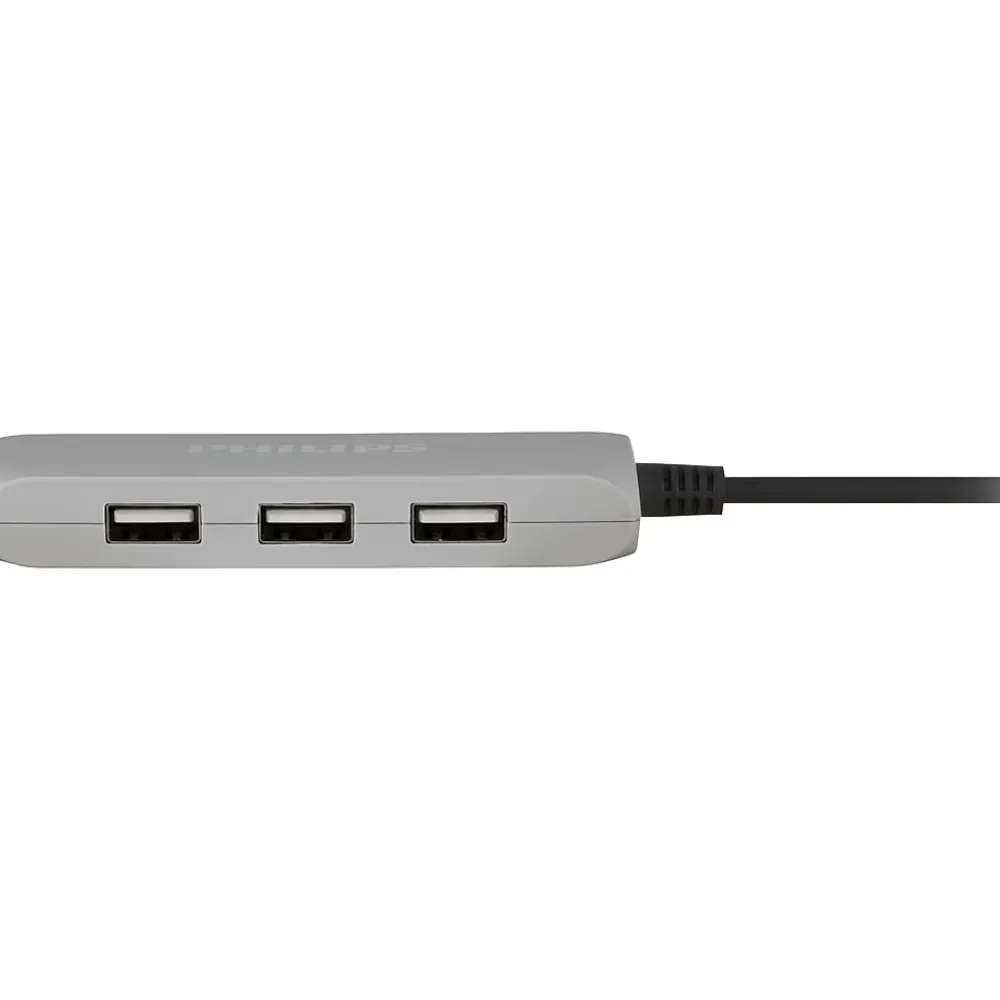Philips 4-Port USB-C Hub, Cool Gray (DLK9320C/27)
