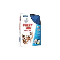 PhysiciansCare Essential Care Soft Sided First Aid Kit, 25 People, 195 Pieces, Blue (90167)