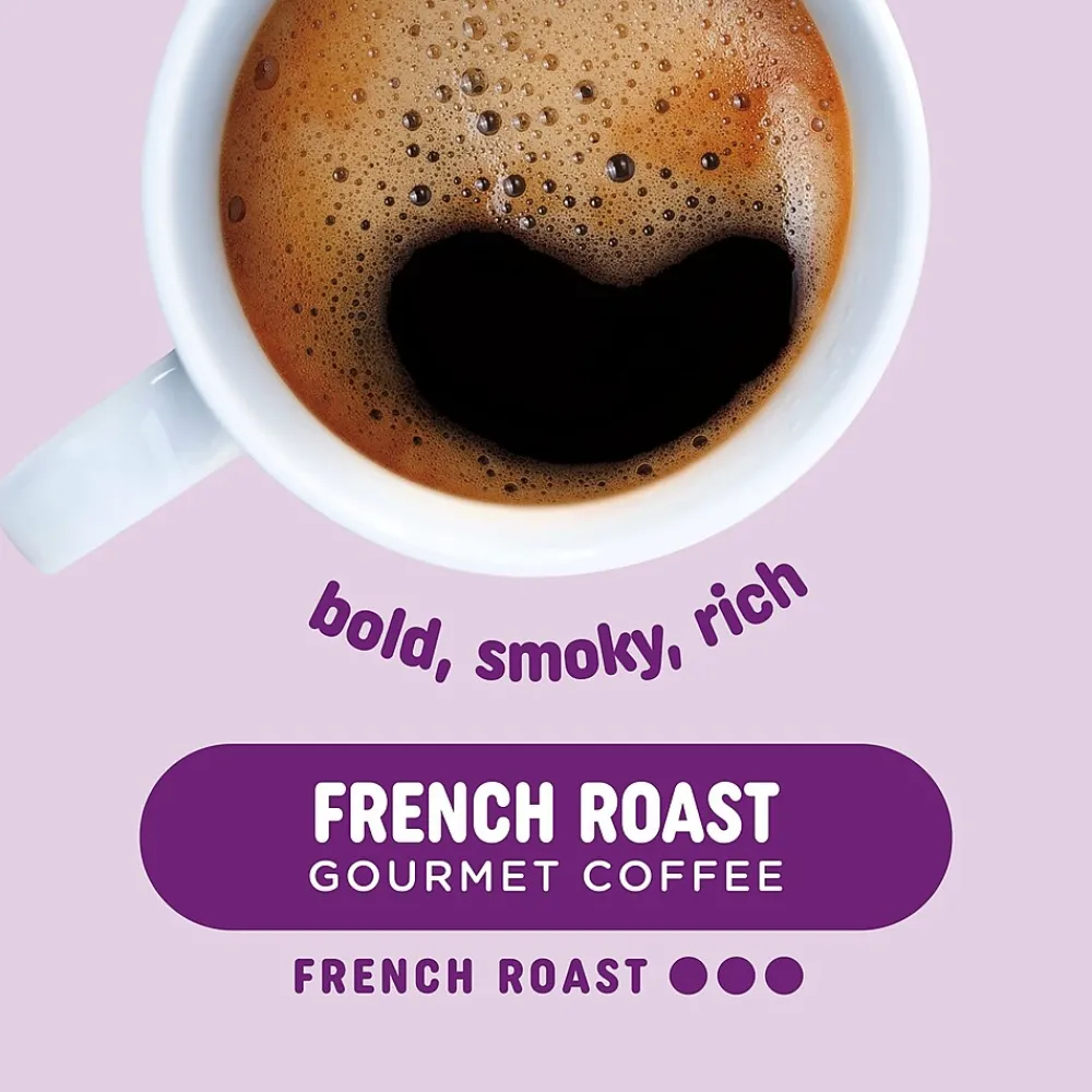 Pick Me Up Provisions™ French Roast Coffee Keurig® K-Cup® Pods, Dark Roast, 96/Carton (52966CT)