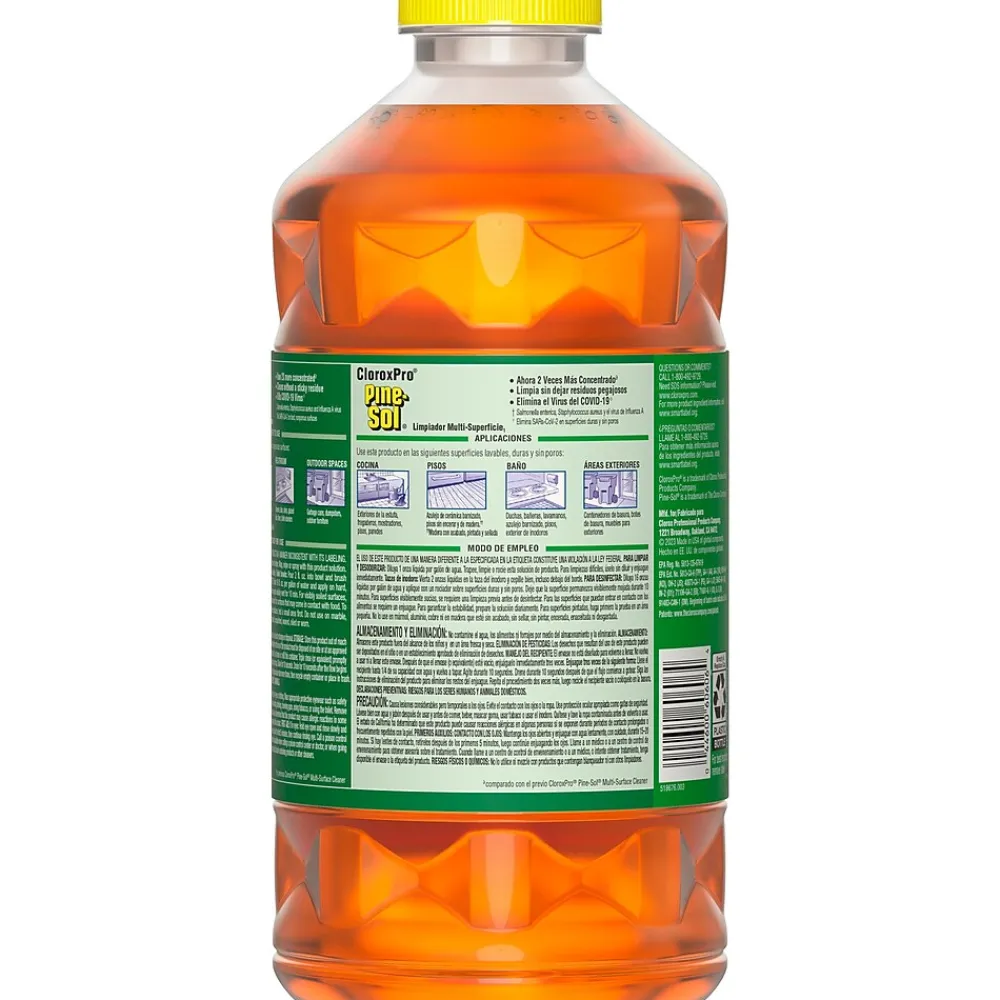Disinfecting Multi-Surface Cleaner Degreaser, Original Pine, 80 Fl. Oz. (60606)<Pine-Sol Hot