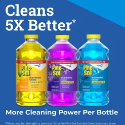 Multi-Surface Cleaner/Degreaser, Lemon Fresh Scent, 80 Fl. Oz. (60607)<Pine-Sol Online