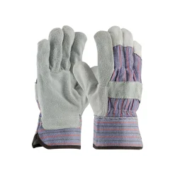PIP Economy Grade Split Cowhide Leather Palm Glove, Large (84-7532/L)