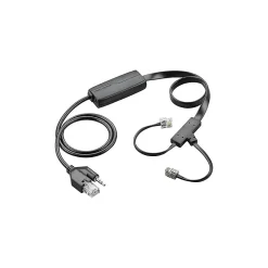 Outlet Poly Plantronics APC-43 Electronic Hook Switch Adapter, Black (85Q55AA)
