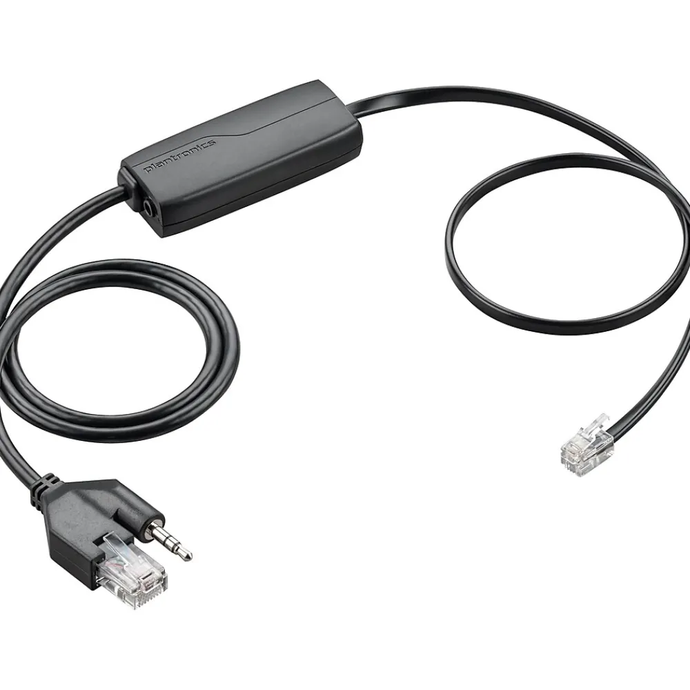 New Poly Plantronics APC-82 Electronic Hook Switch, Black (8H981AA)