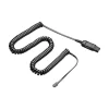 Outlet Poly Plantronics HIC Headset Cable, Black (783S2AA)