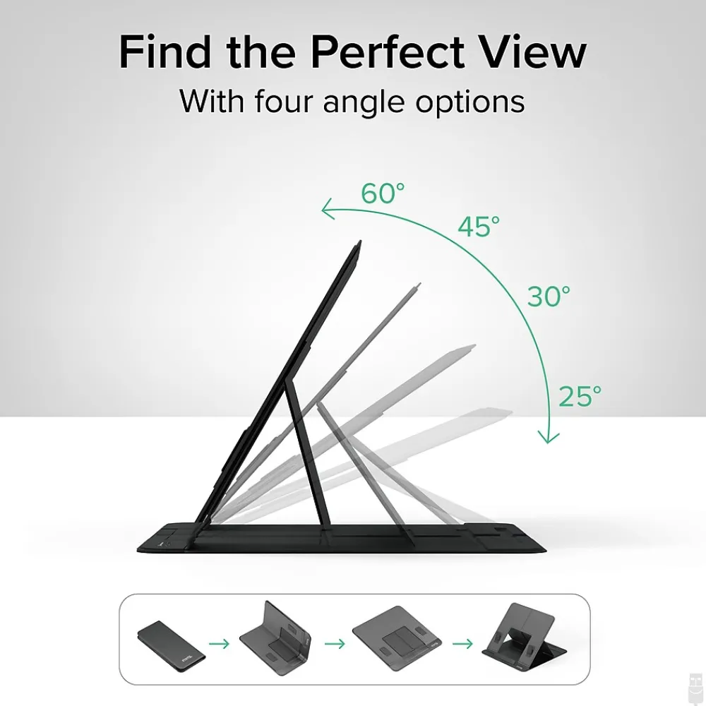 Portable Foldable Stand for Laptop/Tablet (PT-STANDX)<Plugable Outlet