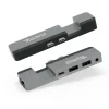 Plugable USB C Hub Multiport Adapter for Apple MagSafe 2 for MacBook Pro, Air M2
