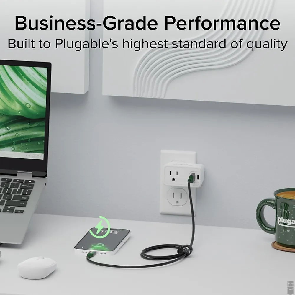 Plugable 3.3' USB-C to USB-A Cable, Black (USBC-A1M)