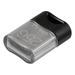 Clearance PNY Elite-X Fit 256GB USB 3.1 Type-A Flash Drive, Black (P-FDI256EXFIT-GE)