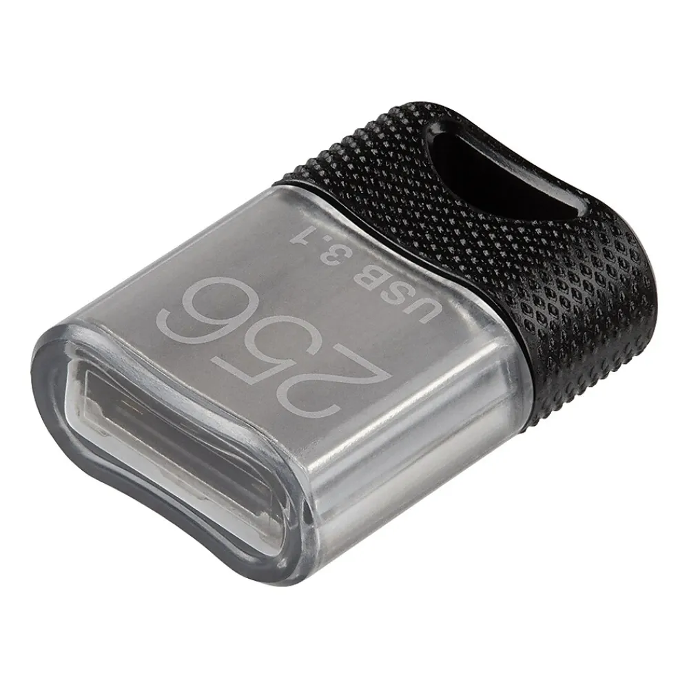 Clearance PNY Elite-X Fit 256GB USB 3.1 Type-A Flash Drive, Black (P-FDI256EXFIT-GE)