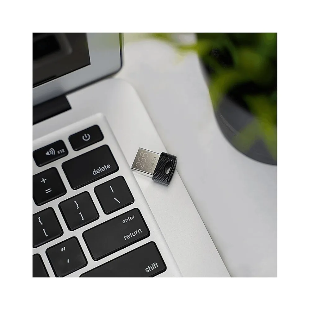 Clearance PNY Elite-X Fit 256GB USB 3.1 Type-A Flash Drive, Black (P-FDI256EXFIT-GE)