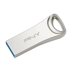 Sale PNY Elite-X 128GB USB 3.2 Type A Flash Drive, Silver (P-FDI128ELTX-GE)