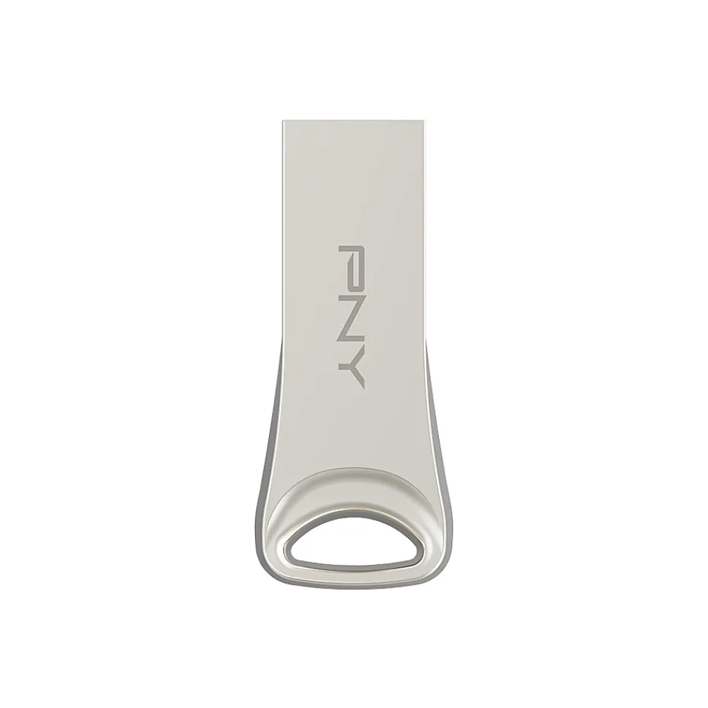 Sale PNY Elite-X 128GB USB 3.2 Type A Flash Drive, Silver (P-FDI128ELTX-GE)