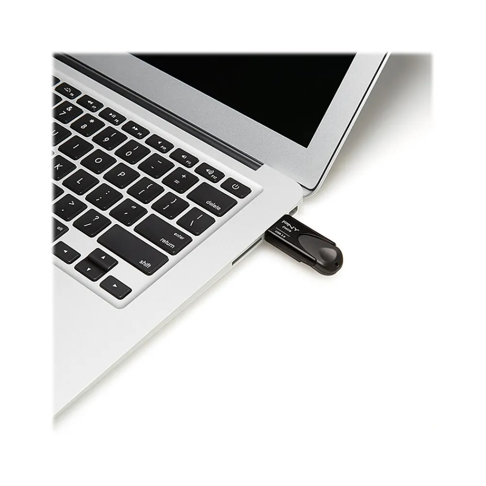 Discount PNY Turbo Attache 4 256GB USB 3.0 Type A Flash Drive, Black (P-FD256TBAT4A-G)