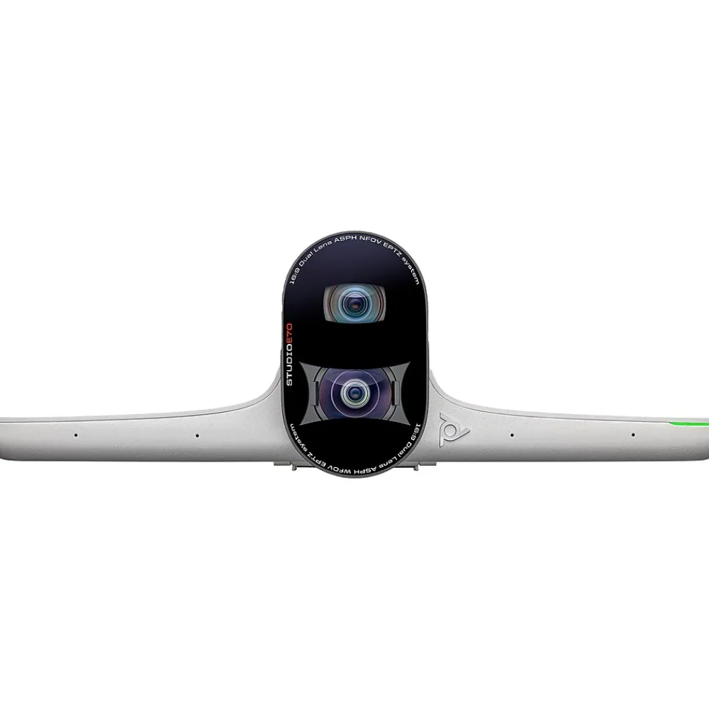 Sale Poly Studio E70 HD Up to 3840 x 2160 Conferencing Webcam, 20 Megapixels, White (842F8AA)